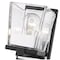 Z-Lite Bleeker Street 1 Light Wall Sconce, Matte Black & Clear 475-1S-MB-CH - alternate 6